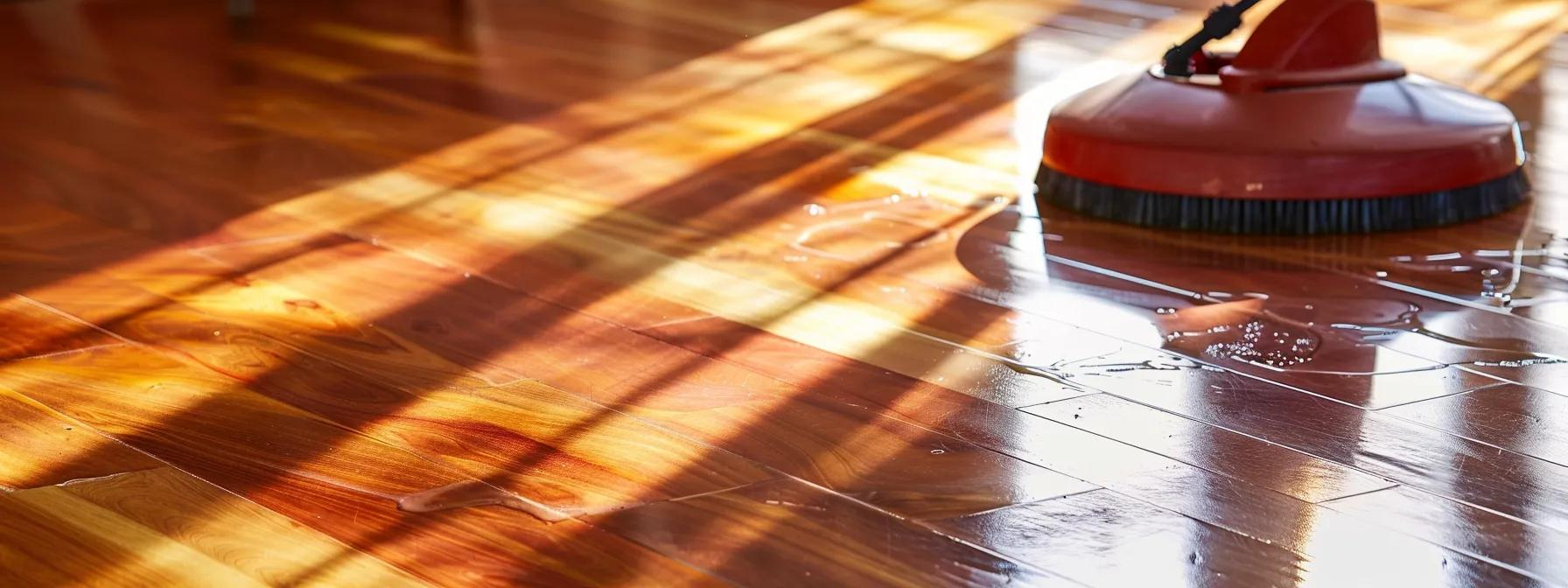 wood floor cleaning